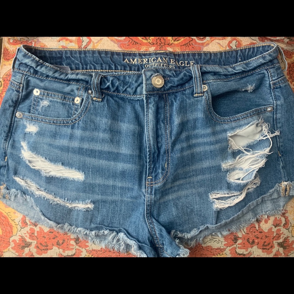 American Eagle Distressed Shorts